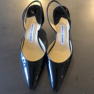 Manolo Blahnik Carolyne Sling Back